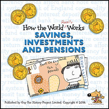 UK Version of 'How the World REALLY Works: Savings Investments and Pensions' Book Cover