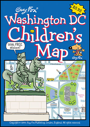 Washington DC Children's Map Cover