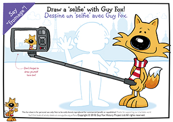 Draw a Selfie with Guy Fox